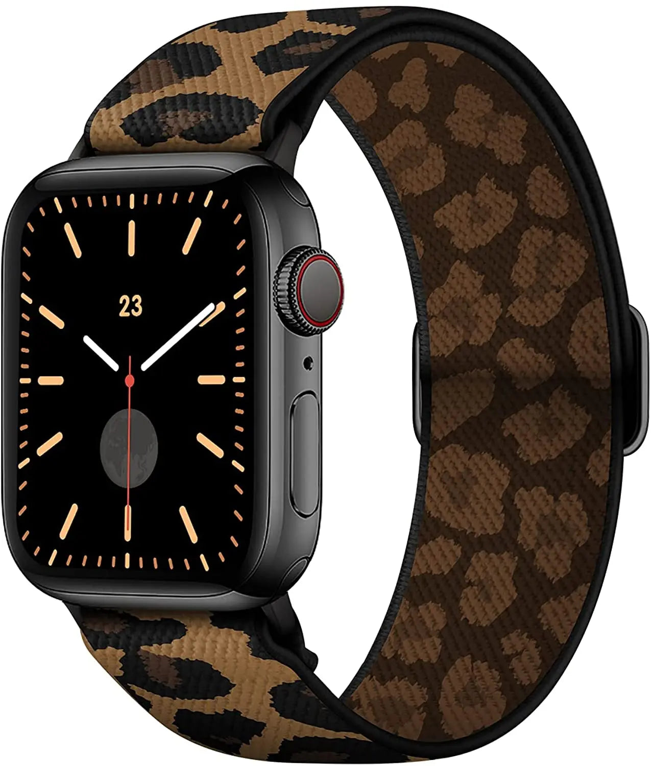 Scrunchie Strap for Apple Watch – Elastic Nylon Band for 49/46/45/44/42/41/40mm (Series 11–2, SE & Ultra)