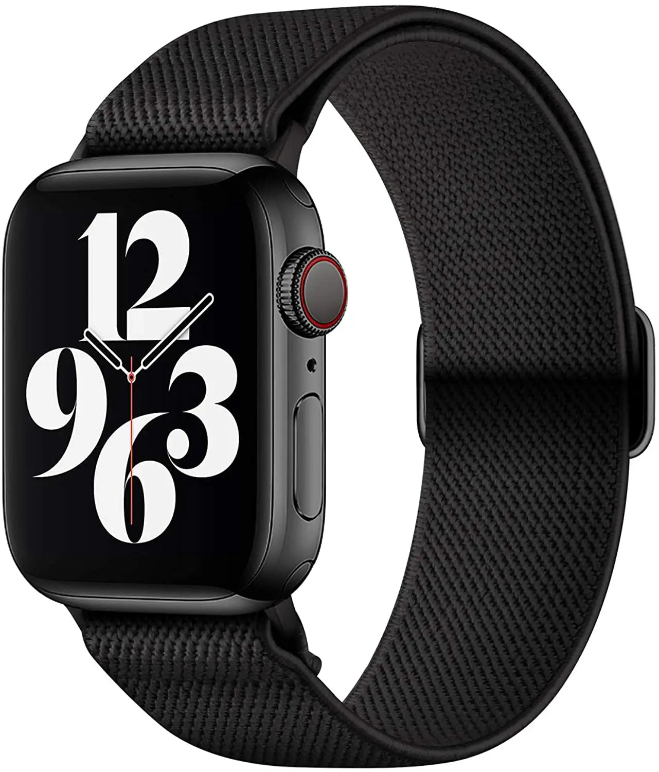 Scrunchie Strap for Apple Watch – Elastic Nylon Band for 49/46/45/44/42/41/40mm (Series 11–2, SE & Ultra)
