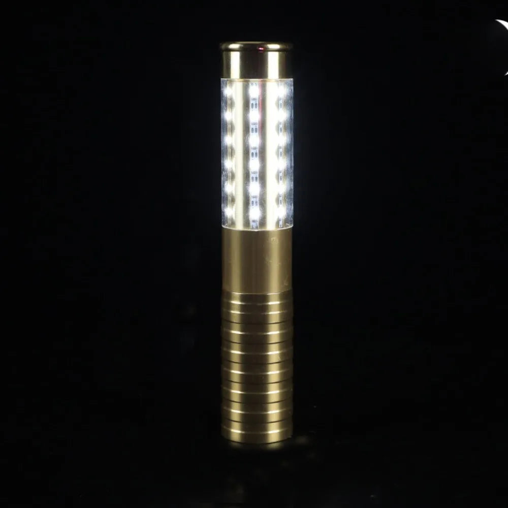 Rechargeable Handheld Strobe Lights Light Flash Gold Silver Champagne Bottle Sparklers Colorful Flash Strobe Stick