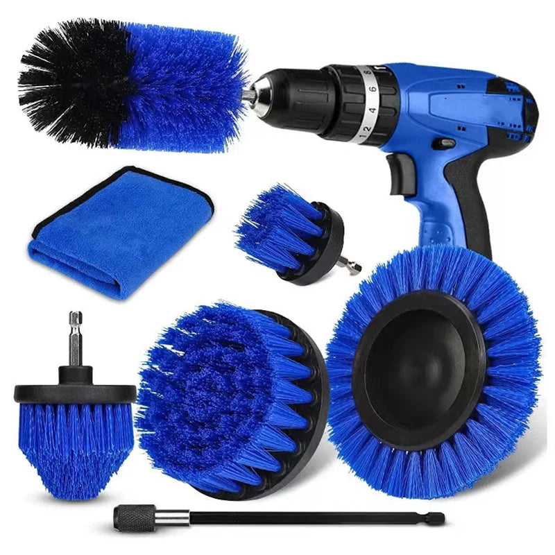 Car Brush Set Detailing Nylon Ultimate Auto Cleaning Kit for Vents Gaps Maintenance Car Air Exterior Clearance Universal Tools