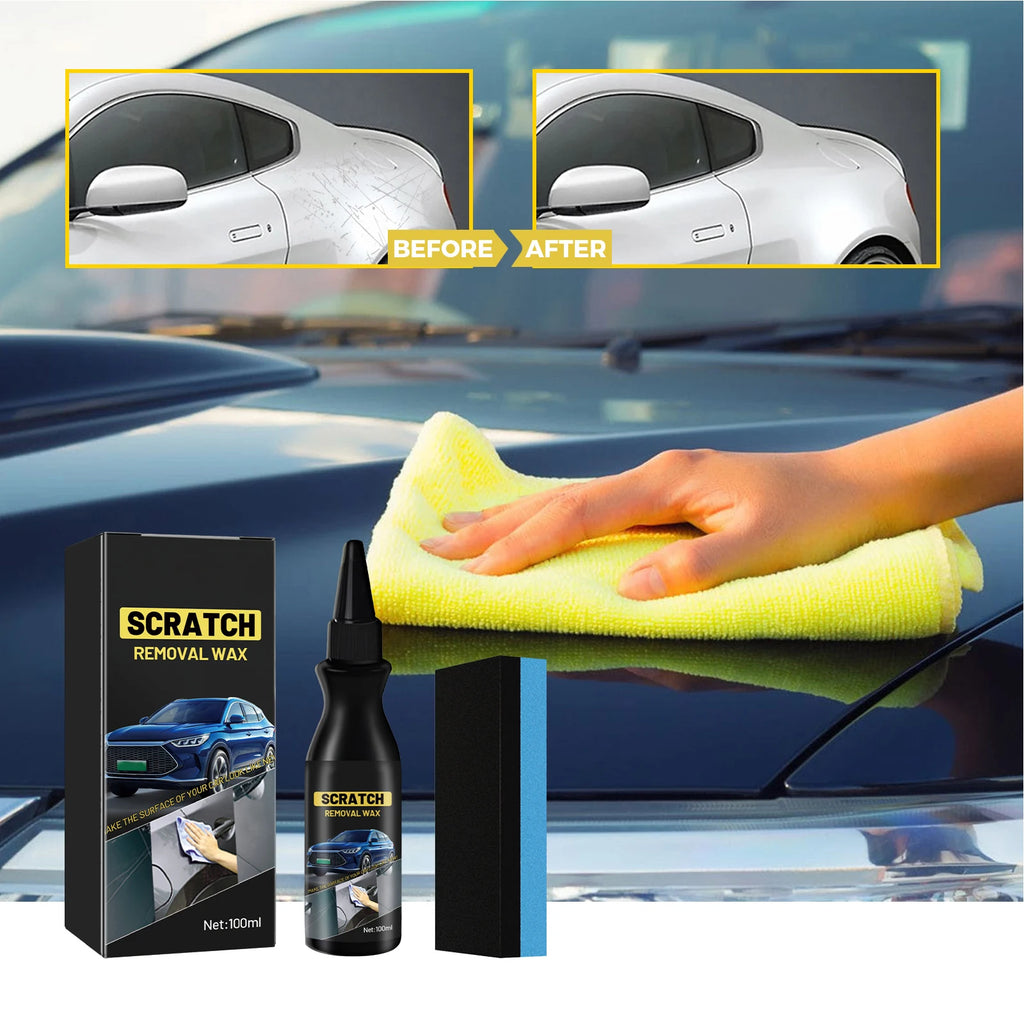Car Scratch Remover Paste Auto Paint Repair Polishing Wax Vehicle Surface Restorer Care Kit Remove Minor Scratches Restore Gloss