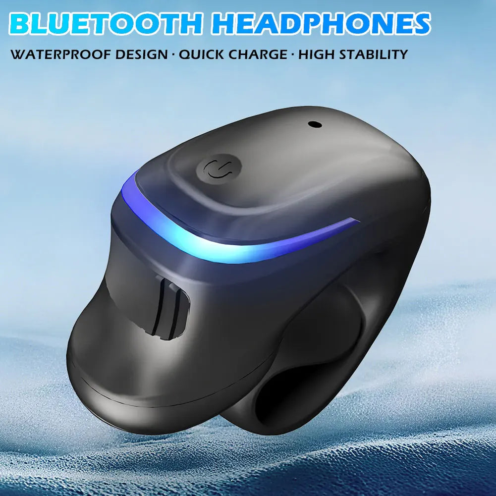 1Pc Bone Conduction 5.4 Wireless Bluetooth Headset Talking Clip-on Headset Long Time Wear Without Pain Ultra Long Battery Life