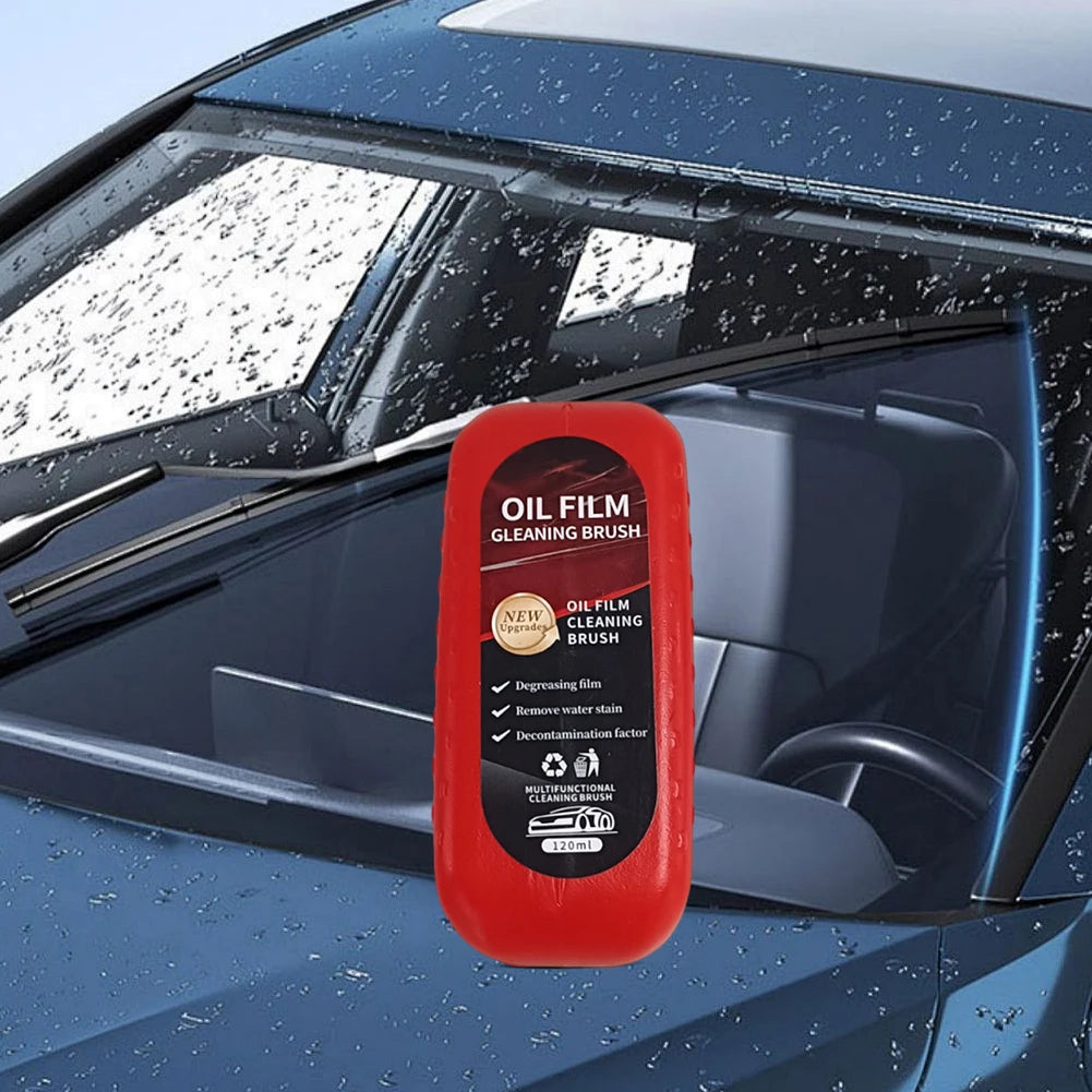 1-5Sets Glass Cleaning Board Universal Glass Cleaning Wipe Board Cleaning Glass Brush for Car Windshield Oil Film Cleaner