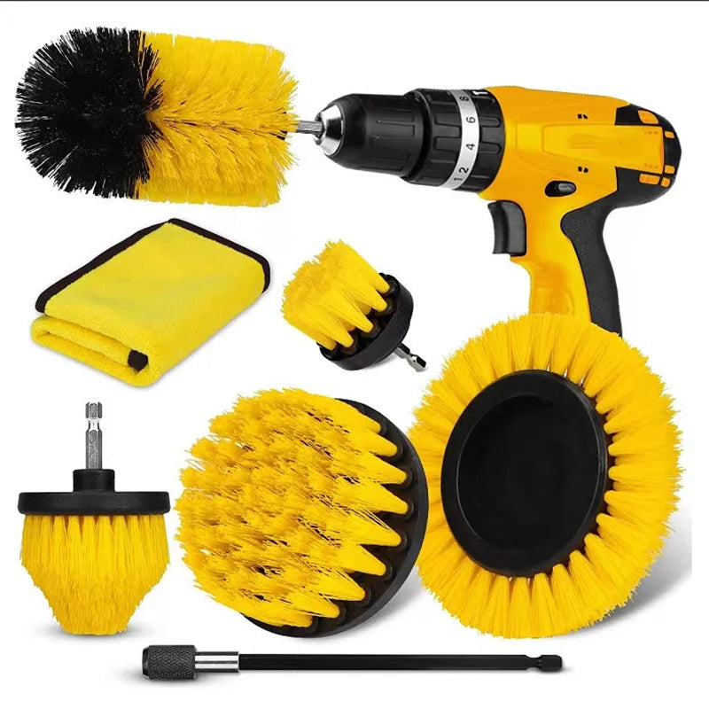 Car Brush Set Detailing Nylon Ultimate Auto Cleaning Kit for Vents Gaps Maintenance Car Air Exterior Clearance Universal Tools