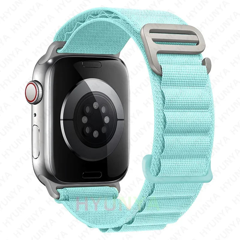Alpine Strap for Apple Watch – Rugged Nylon Band for 49/46/45/44/42/41/40mm (Series 11–6, SE & Ultra)