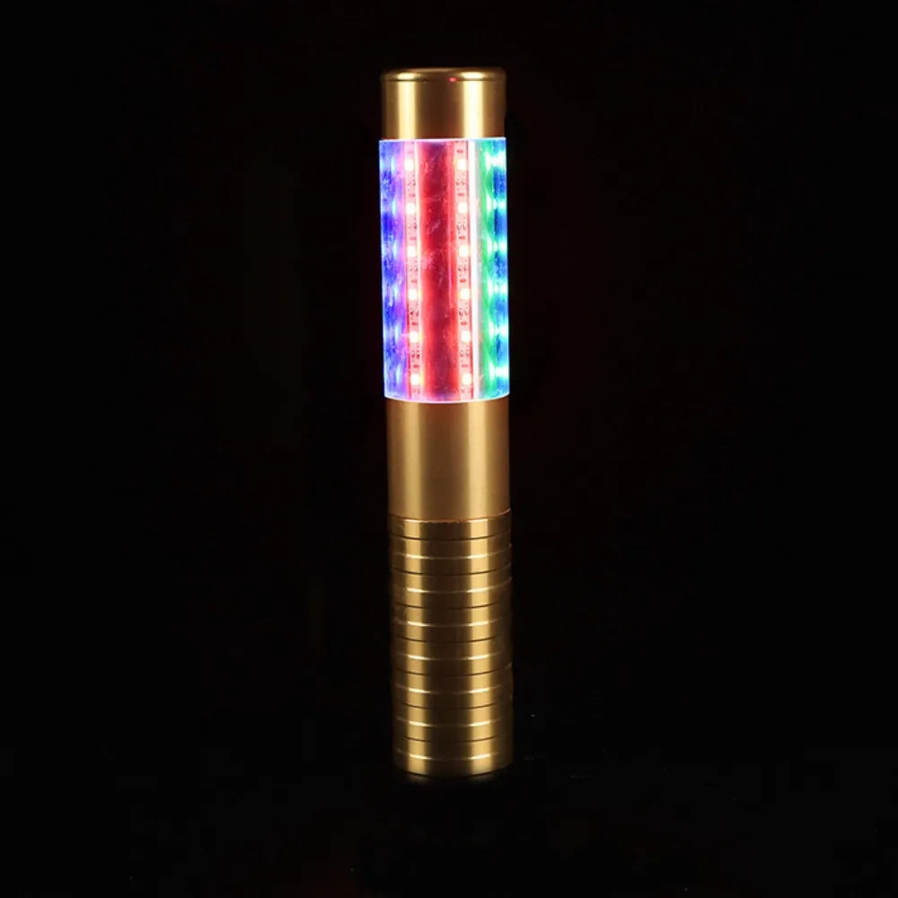 Rechargeable Handheld Strobe Lights Light Flash Gold Silver Champagne Bottle Sparklers Colorful Flash Strobe Stick