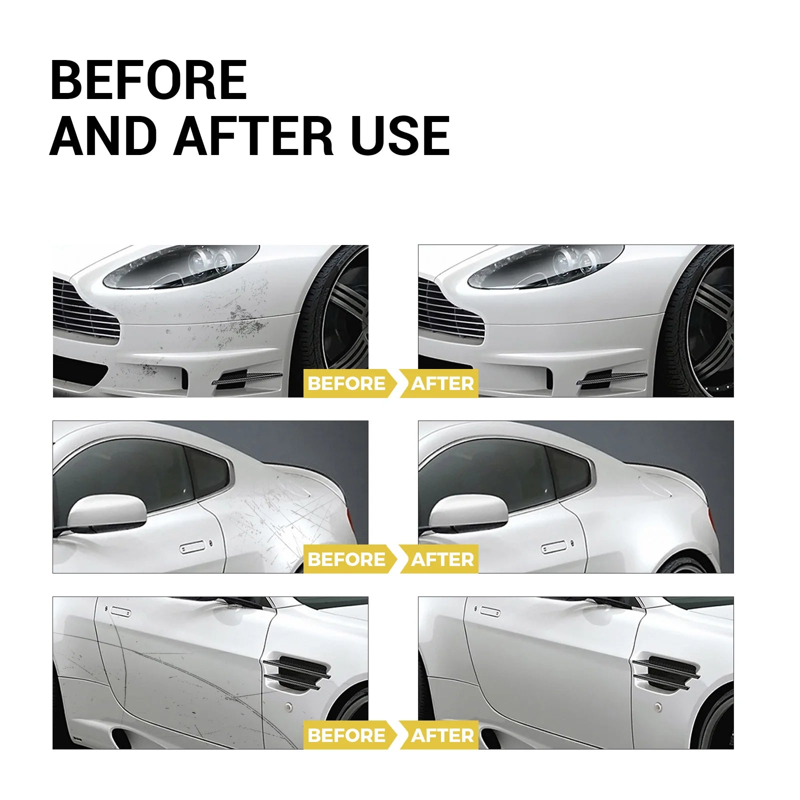 Car Scratch Remover Paste Auto Paint Repair Polishing Wax Vehicle Surface Restorer Care Kit Remove Minor Scratches Restore Gloss
